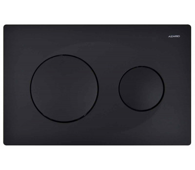 Кнопка смыва Azario 248х29х16 , пластик, цвет Черный матовый AZ82000013  Кнопка смыва Azario 248х29х16 , пластик, цвет Черный матовый AZ82000013