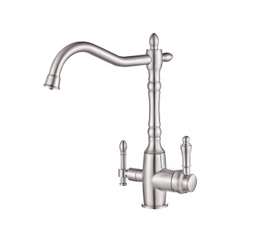 Смеситель для кухни ZORG STEELHAMMER SH 812 SATIN сатин 