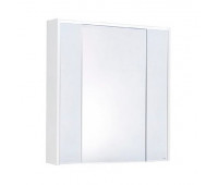 Зеркальный шкаф Roca Ronda 80 ZRU9303009 с подсветкой Бетон Белый матовый