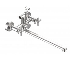 Смеситель Astana для ванны изл 350мм нержавеющая сталь AA31 ESKO 