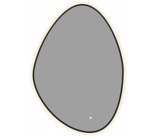 Зеркало Aquanet Контур 600х850 LED TX ассиметричное, черный 00367646 