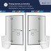 Душевая дверь RGW SV-004B 1500 353200415-24 Черный 