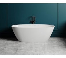Ванна отдельностоящая из искусственного камня 165x75 см Salini SOFIA 102511G S-Sense цвет: белый глянцевый