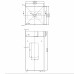 Раковина отдельностоящая ABBER Wasser Kreis AF2413MB черная матовая 