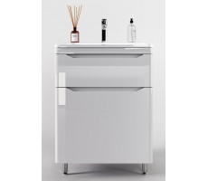 Тумба напольная Style Line Марелла 70 (2 ящ.) Люкс антискрейтч белый глянец, PLUS СС-00002399 Тумба напольная Style Line Марелла 70 (2 ящ.) Люкс антискрейтч белый глянец, PLUS СС-00002399