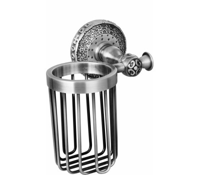 Держатель освежителя воздуха ZORG ANTIC AZR 19 SL серебро 