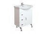 Тумба под раковину Onika Луна 60 напольная, белая (ум. Селигер 60)  106005 