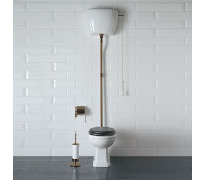 Труба для бачка высокая GLOBO Paestum BA011br бронза 