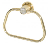 полотенцедержатель кольцо Royal Cristal Boheme 10925-G-B 