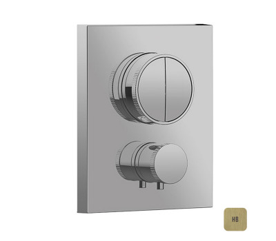 Внешняя часть встраиваемого термостатического смесителя Almar Core E176682.HB Латунь 