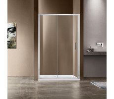 Душевая дверь Vincea Garda VDS-1G140CL, 1400, хром, стекло прозрачное 