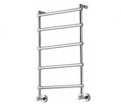 Полотенцесушитель водяной, никель, Margaroli Sole 4424705BN