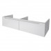 Тумба под раковину подвесная Dreja W 125 см, белый