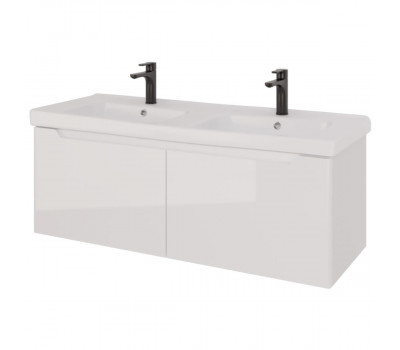 Тумба под раковину подвесная Dreja W 125 см, белый