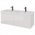 Тумба под раковину подвесная Dreja W 125 см, белый