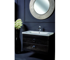 Тумба Armadi Art NeoArt 100см BLACK WOOD (керамика моноблок) 830-100-BW 