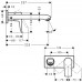 Смеситель для раковины Hansgrohe Metris 31086000 хром 