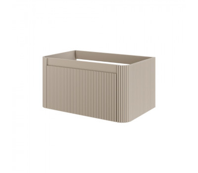 Тумба без раковины Armadi Art VOI рифлёная 80см DAPHNE 782-080-R-D 