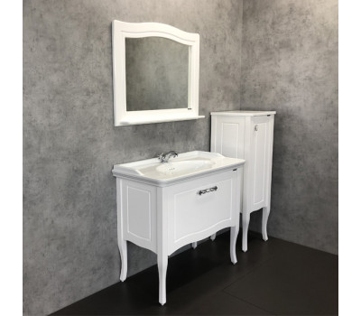 Зеркало Comforty Павия 100 белый глянец 00004147986 