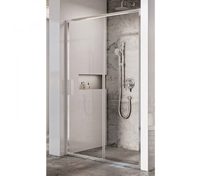 Душевая дверь Ravak X0PMD0C00Z1 раздвижная 110х195, толщина полотна 6мм универсальная, цвет профиля хром Душевая дверь Ravak X0PMD0C00Z1 раздвижная 110х195, толщина полотна 6мм универсальная, цвет профиля хром