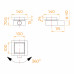 Комплект прямоугольник: RGW LE-45 + RGW SDR-60 + RGW SP-56 77124529-31, 21216000-011, 51140856-01  