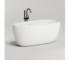 Ванна отдельностоящая 150х75 Salini Luce 100122M S-stone Белый матовый 