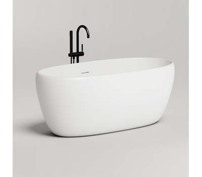 Ванна отдельностоящая 150х75 Salini Luce 100122M S-stone Белый матовый 
