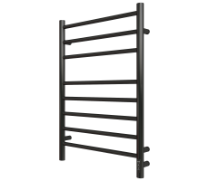 Полотенцесушитель электрический GROIS Laura GR-132 500x 800 RAL 9005 П8 L черный матовый
