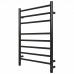 Полотенцесушитель электрический GROIS Laura GR-132 500x 800 RAL 9005 П8 L черный матовый Полотенцесушитель электрический GROIS Laura GR-132 500x 800 RAL 9005 П8 L черный матовый