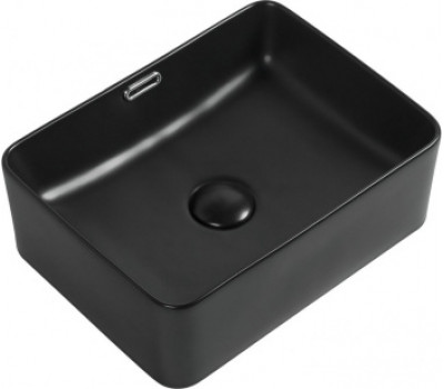 Раковина накладная Aquanet Perfect-1-MB 40,5 черный матовый 