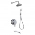 Душевой комплект ТИФАНИ A800/9143-3 хром Bronze de Luxe 