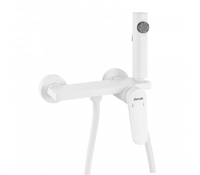 Гигиенический душ со смесителем Shevanik S4305C-1, белый