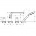 Смеситель для ванны Hansgrohe Metris S 31447000 хром 