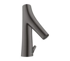 Смеситель для раковины Axor Starck Organic 12173340 шлифованный черный хром Смеситель для раковины Axor Starck Organic 12173340 шлифованный черный хром