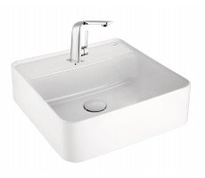 Раковина накладная Kale SMARTEDGE 45х45 керамика, цвет Белый