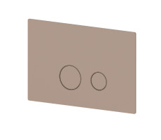 Клавиша смыва Newform XT 883.M0.072 Медь 