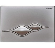 Кнопка для инсталляции UFO матовая хром CREAVIT GP1003.00 Хром матовый