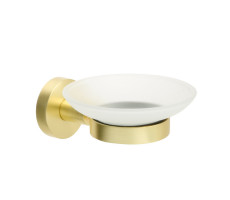 Мыльница стекло золото-сатин Fixsen Comfort Gold FX-87008 Мыльница стекло золото-сатин Fixsen Comfort Gold FX-87008