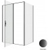 Душевой уголок Allen Brau Priority 140x100 3.31036.BBA + 3.31048.BBA черный браш 