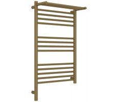 Полотенцесушитель Сунержа Богема 3.1 с 1 полкой 532*215*924 нижнее слева МЭМ цвет-золото матовое 032-6006-8050 