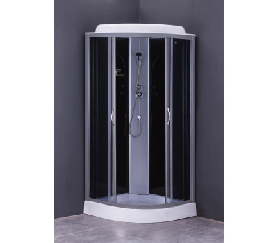 Душевая кабина 90х90 см Loranto CS-6691 G поддон 13 см 