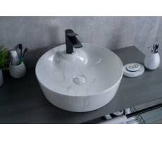 Раковина накладная Gid D1306h012 Под камень глянцевый 