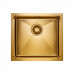 Мойка нерж. Сталь AISI304 WESER, PM804844-BG, брашированное золото, 480х440мм, Paulmark 