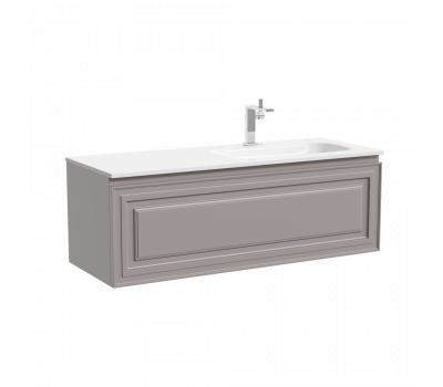 Тумба подвесная SANCOS Very  правая 1195х445х406, c одним  ящиком оснащенным доводчиками, Doha Soft , арт.VR120RSM 