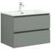 Тумба с раковиной Aquanet Вега 2.0 70 2 ящ. цв.мисти грин (раковина Flat) 00344770 Тумба с раковиной Aquanet Вега 2.0 70 2 ящ. цв.мисти грин (раковина Flat) 00344770