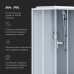Душевая кабина 90х90 см, без гидромассажа AM.PM Gem W90C-403-090MT Стекло прозрачное; профиль хром матовый 
