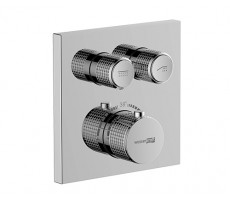 Смеситель для ванны и душа WasserKRAFT Dinkel 5800 5848 Thermo Хром 