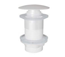 Донный клапан для раковины без перелива Knotlor BM9010WY белый Донный клапан для раковины без перелива Knotlor BM9010WY белый