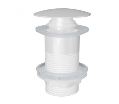 Донный клапан для раковины без перелива Knotlor BM9010WY белый Донный клапан для раковины без перелива Knotlor BM9010WY белый