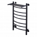 Полотенцесушитель электрический Comfysan Noumi EC-8 80/50 с полкой, черный 